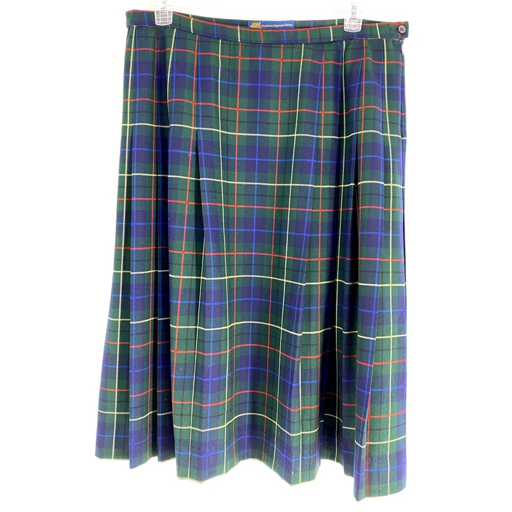 Pendleton Signature Tartan Wool Plaid Skirt SZ 20